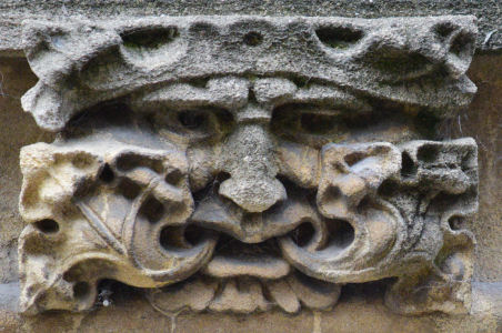 Lloyds bank carving